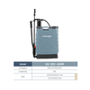 Kaiserdom 20L Pulverizador manual Pulverizador agrícola de mochila para jardín (KD-20C-A009)